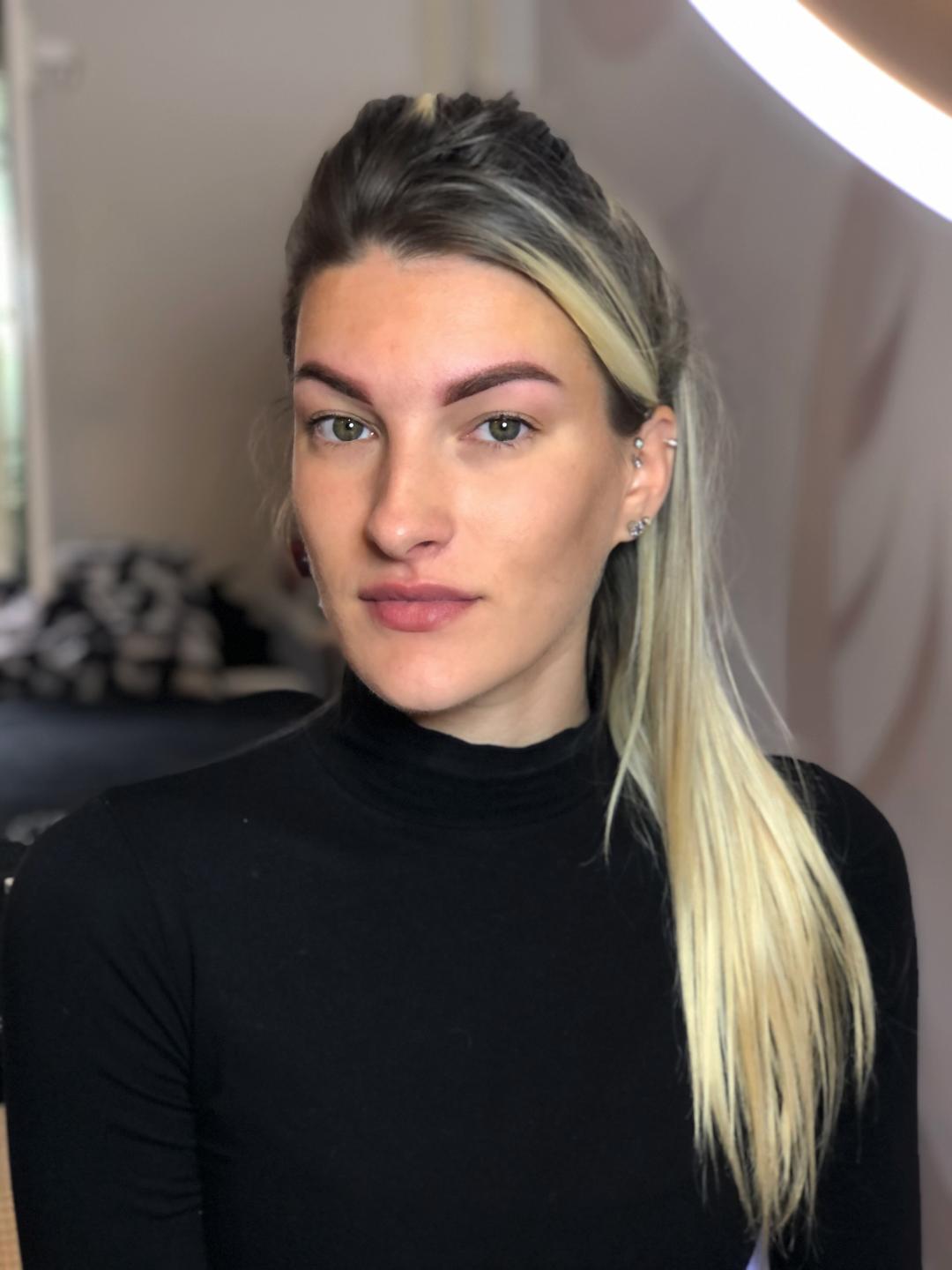 Vanero beauty #beograd Trajna šminka Trajna šminka obrva - puder obrve