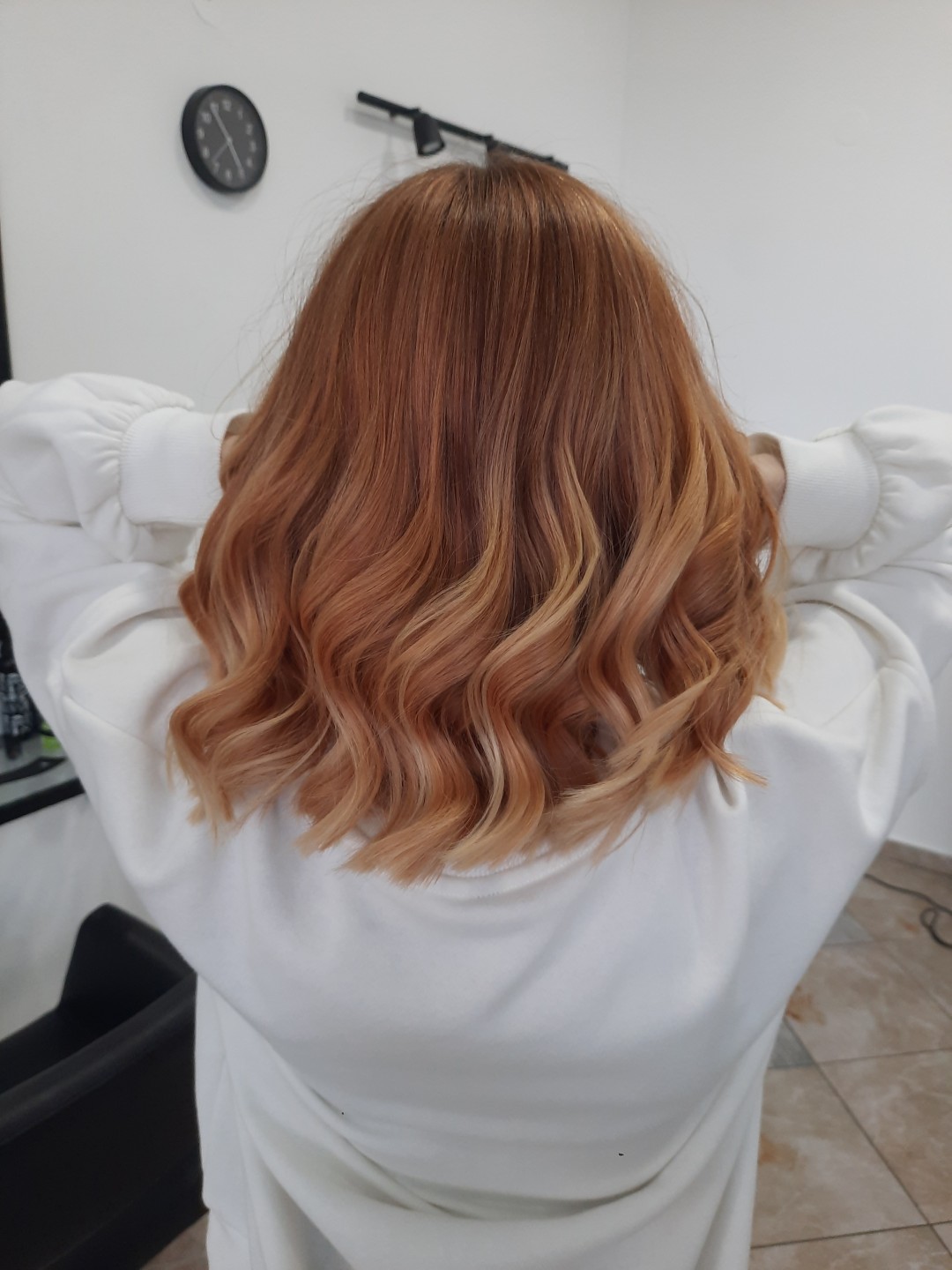 Hair studio mii #beograd Pramenovi Airtouch - kosa srednje dužine