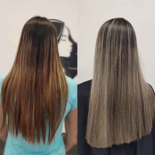 Infinity Hair #novisad Pramenovi Pramenovi Folija & Preliv - ekstra duga kosa