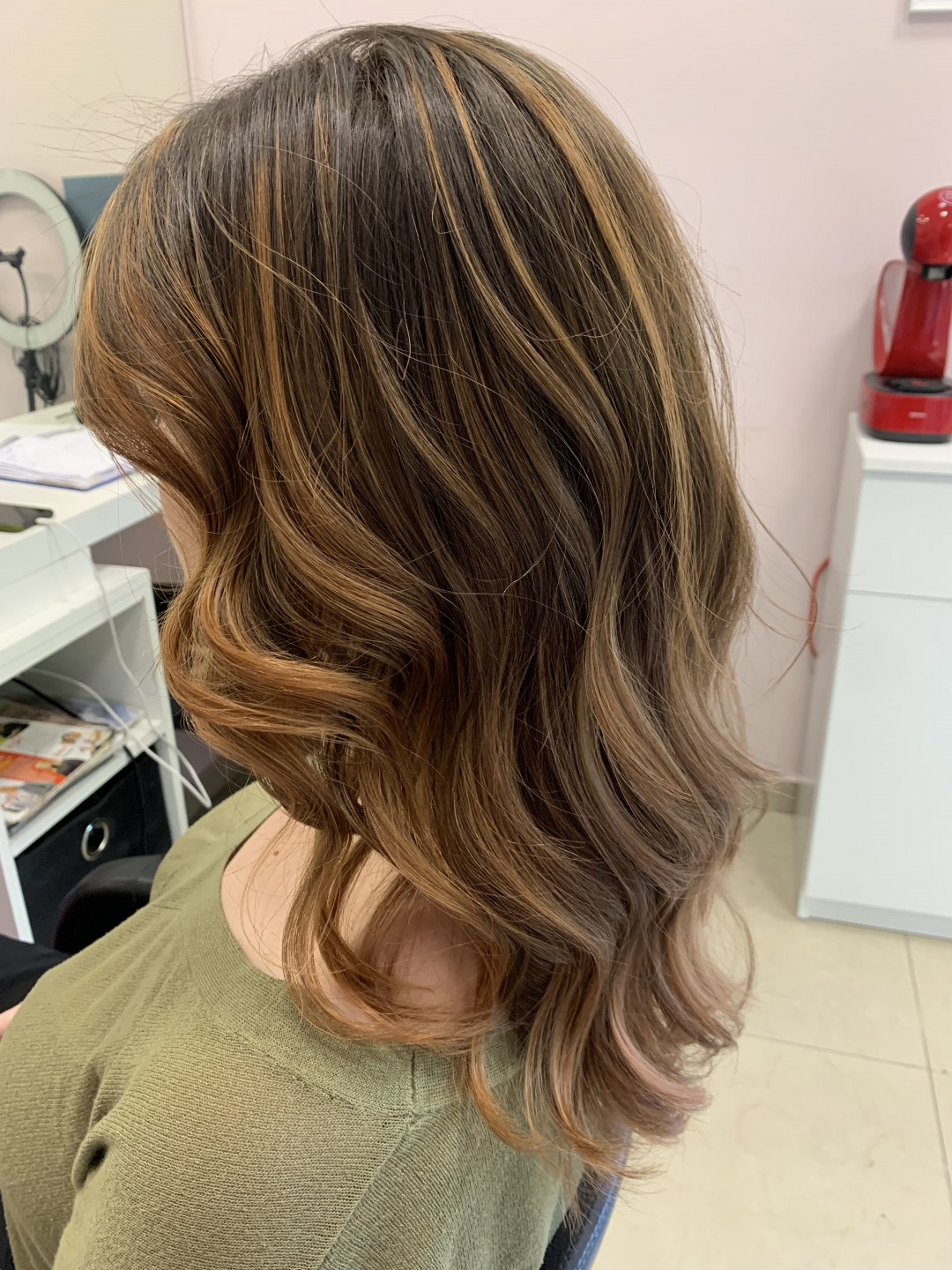 Studio Marijana #beograd Farbanje kose Balayage / Ombre - kosa srednje dužine