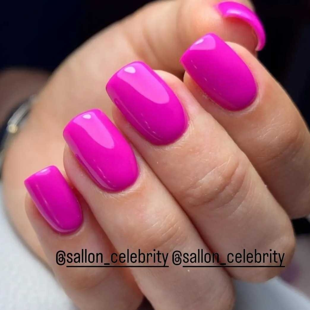Salon Celebrity Lauren #beograd Ojačavanje noktiju Korekcija ojačavanja noktiju gelom - L dužina