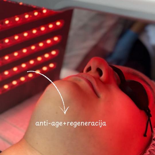 AmiSo Beauty Studio #novisad Tretman lica Led svetlosna terapija lica