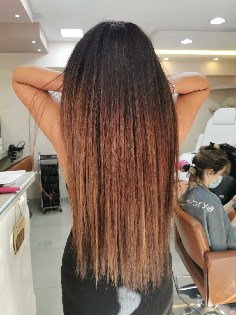 Cecix #beograd Ombre, sombre, balayage Balayage / Ombre / nijansiranje + preliv - ekstra duga kosa