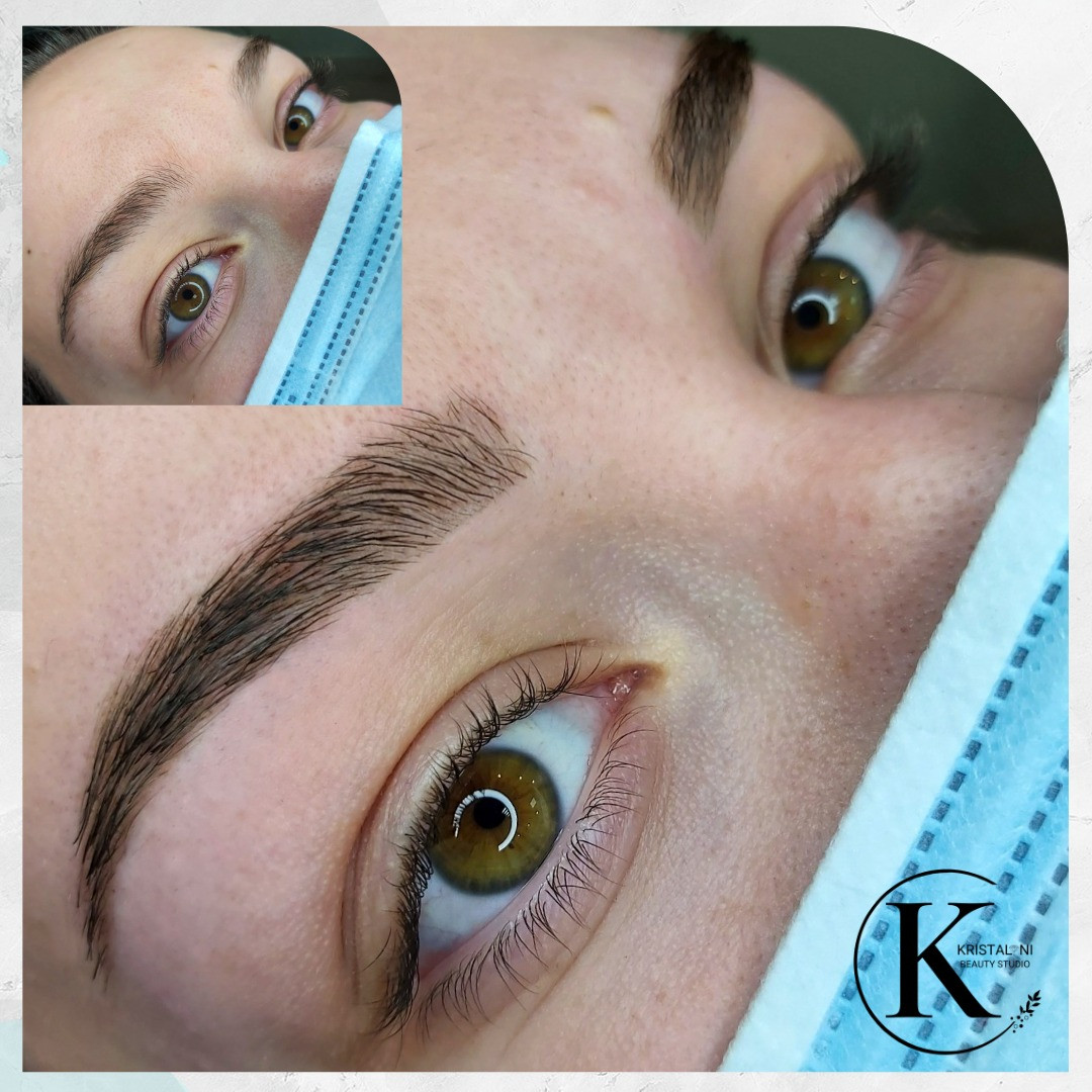 Kristal. NI Beauty Studio #nis Obrve PROMO PAKET - Korekcija obrva voskom i pincetom+ farbanje obrva+depilacija nausnica GRATIS - za dame