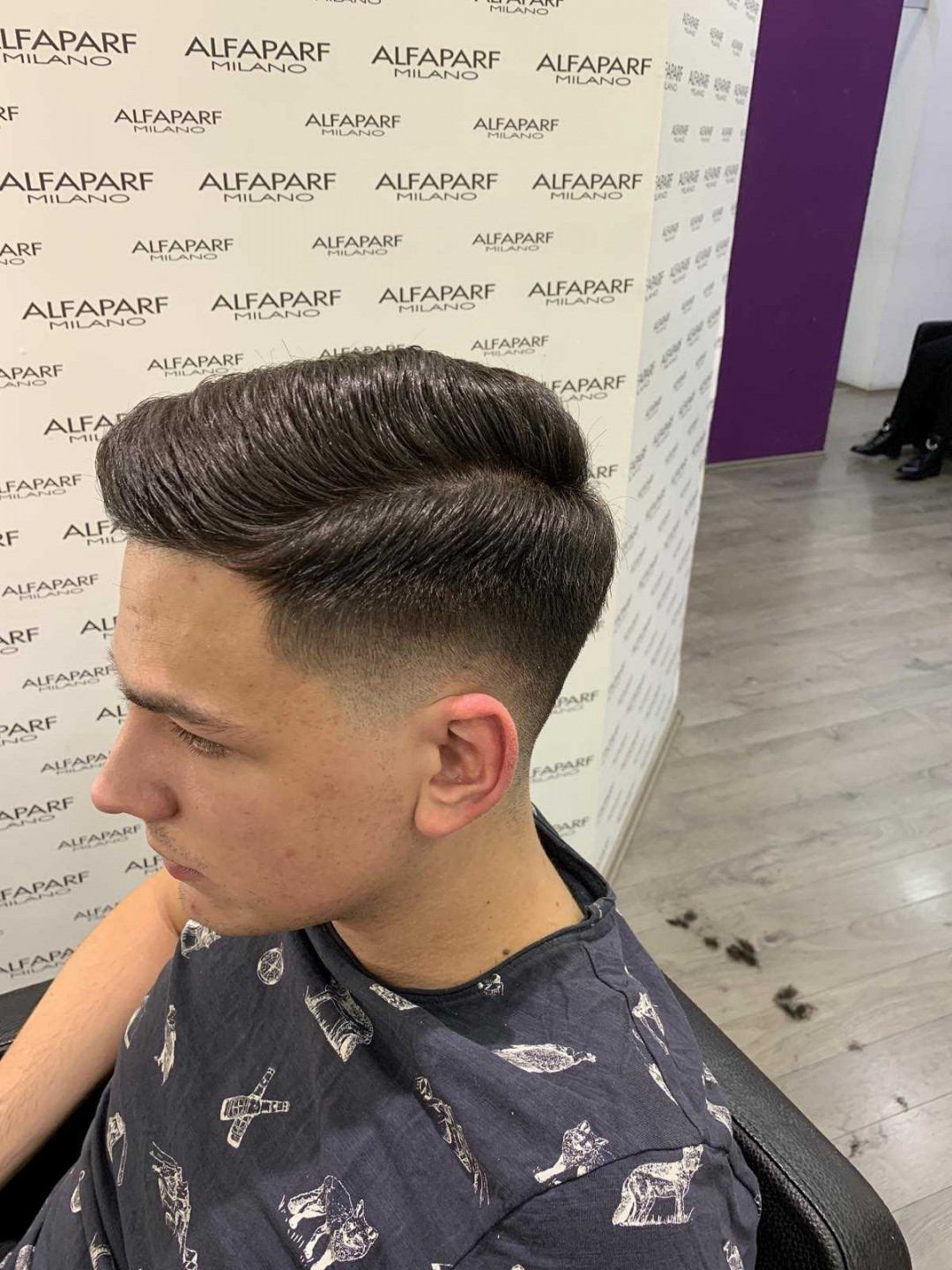 Muško šišanje mašinicom + makazama - Alfaparf Studio Ada Mall, Beograd Muško šišanje Muški frizeri Muško šišanje, Beograd, Banovo brdo