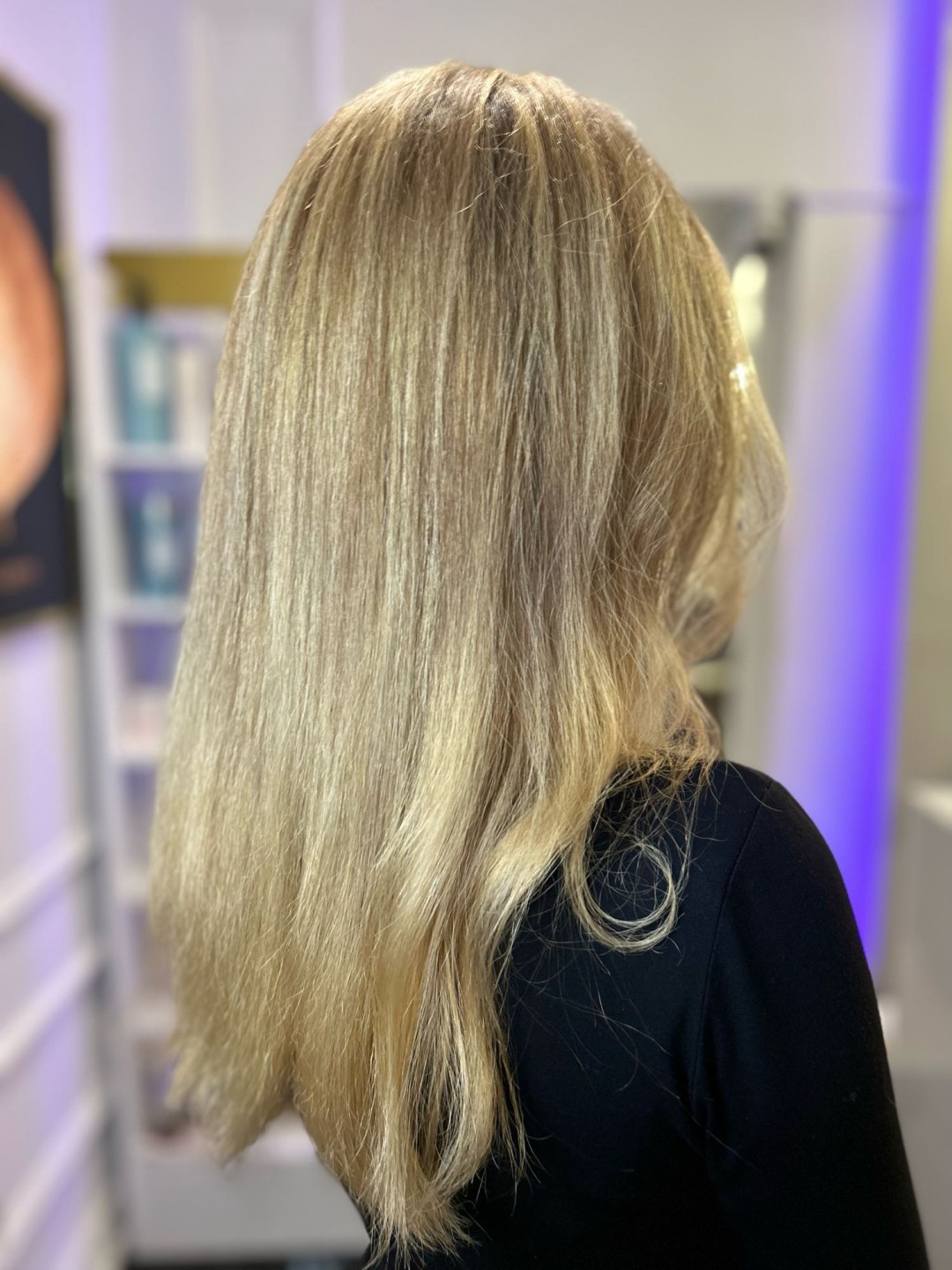 Esthetique Privé #beograd Pramenovi Pramenovi na foliju +Preliv + Feniranje +Šišanje +Black Caviar tretman