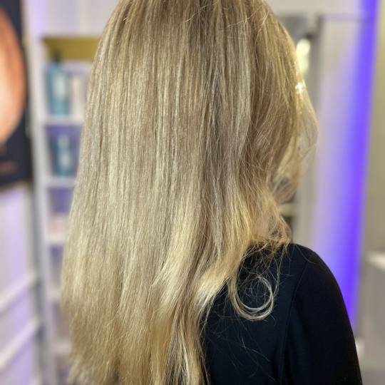 Esthetique Privé #beograd Pramenovi Pramenovi na foliju +Preliv + Feniranje +Šišanje +Black Cavia