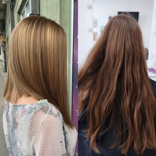 M Studio 0303 #novisad Ombre, sombre, balayage Balayage + preliv + feniranje + tretman kose - duga k