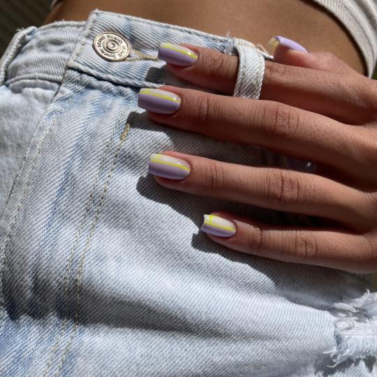 Elle beauty center #novisad Izlivanje noktiju Korekcija izlivanja noktiju gelom - M dužina