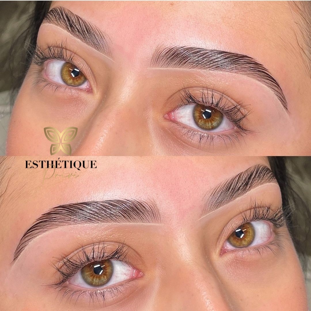Esthetique Privé #beograd Obrve Brow lift + farbanje obrva