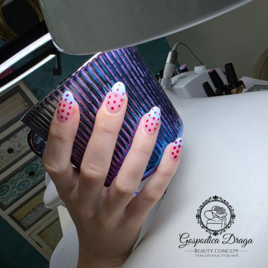 Gospođica Draga #novisad Gel lak CND Shellac / trajni lak - bez turpijanja