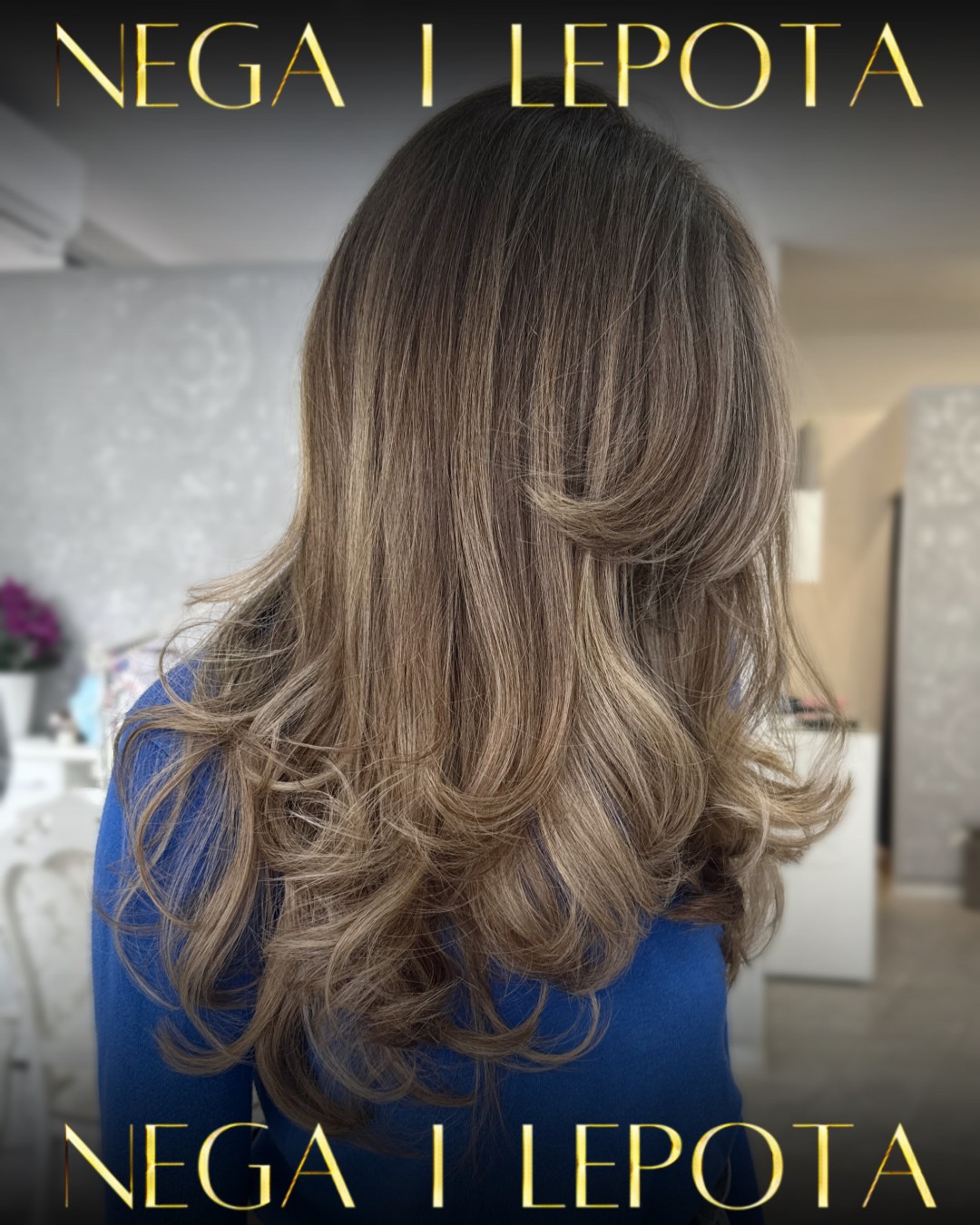 Nega i lepota NS 1 #novisad Pramenovi Balayage paket: pramenovi + preliv + OLAPLEX + šišanje + feniranje na ravno - extra duga