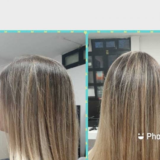 TeoS - Zemun #beograd Pramenovi Pramenovi na foliju - duga kosa Sencenje kose ,pramenovi