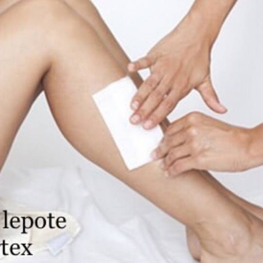 Vortex #beograd Depilacija nogu Depilacija pola nogu hladnim voskom - za dame depilacija nogu