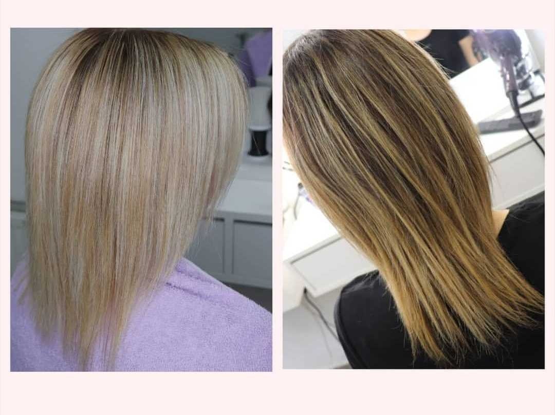 Pramenovi na foliju + preliv + feniranje na ravno / lokne - ekstra duga kosa - M Studio 0303, Novi Sad Pramenovi Frizerski saloni Pramenovi, Novi Sad, Sajmište, Detelinara, Banatić