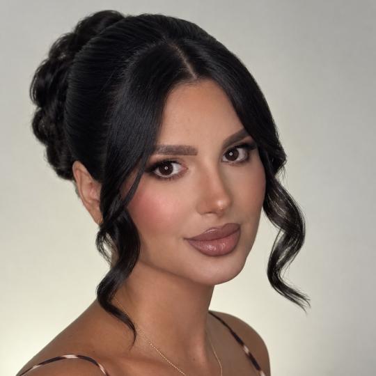 The Mat beauty #beograd Svečane i frizure za svadbu Profesionalna šminka i frizura