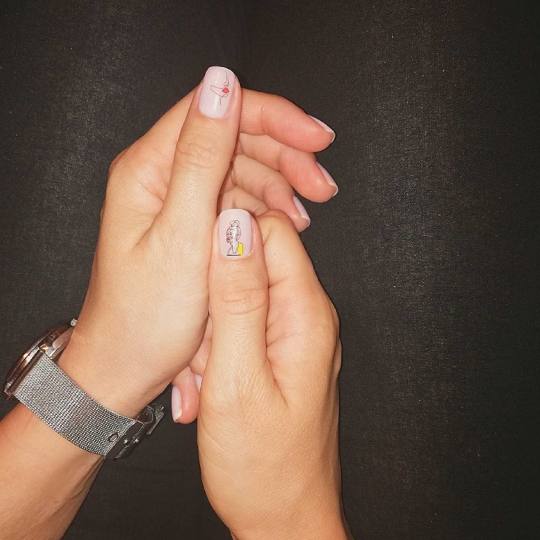 Kapriz #beograd Manikir Manikir + OPI gel lak