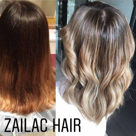 Zailac hair #beograd Ombre, sombre, balayage Nefertiti Balayage / pramenovi + žensko šišanje + fe