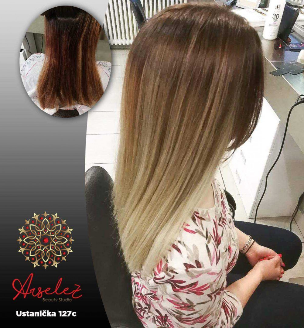 Arselez Studio #beograd Ombre, sombre, balayage