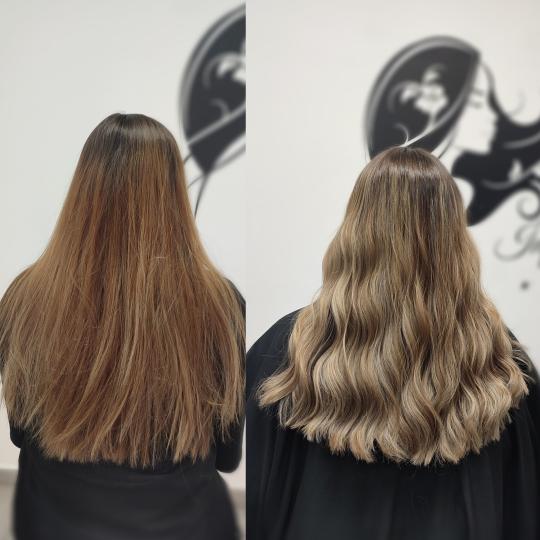 Infinity Hair #novisad Pramenovi Pramenovi Folija & Preliv - ekstra duga kosa (preko lopatica)