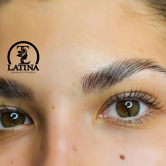 Latina beauty studio #beograd Trepavice Lash lift + Brow lift