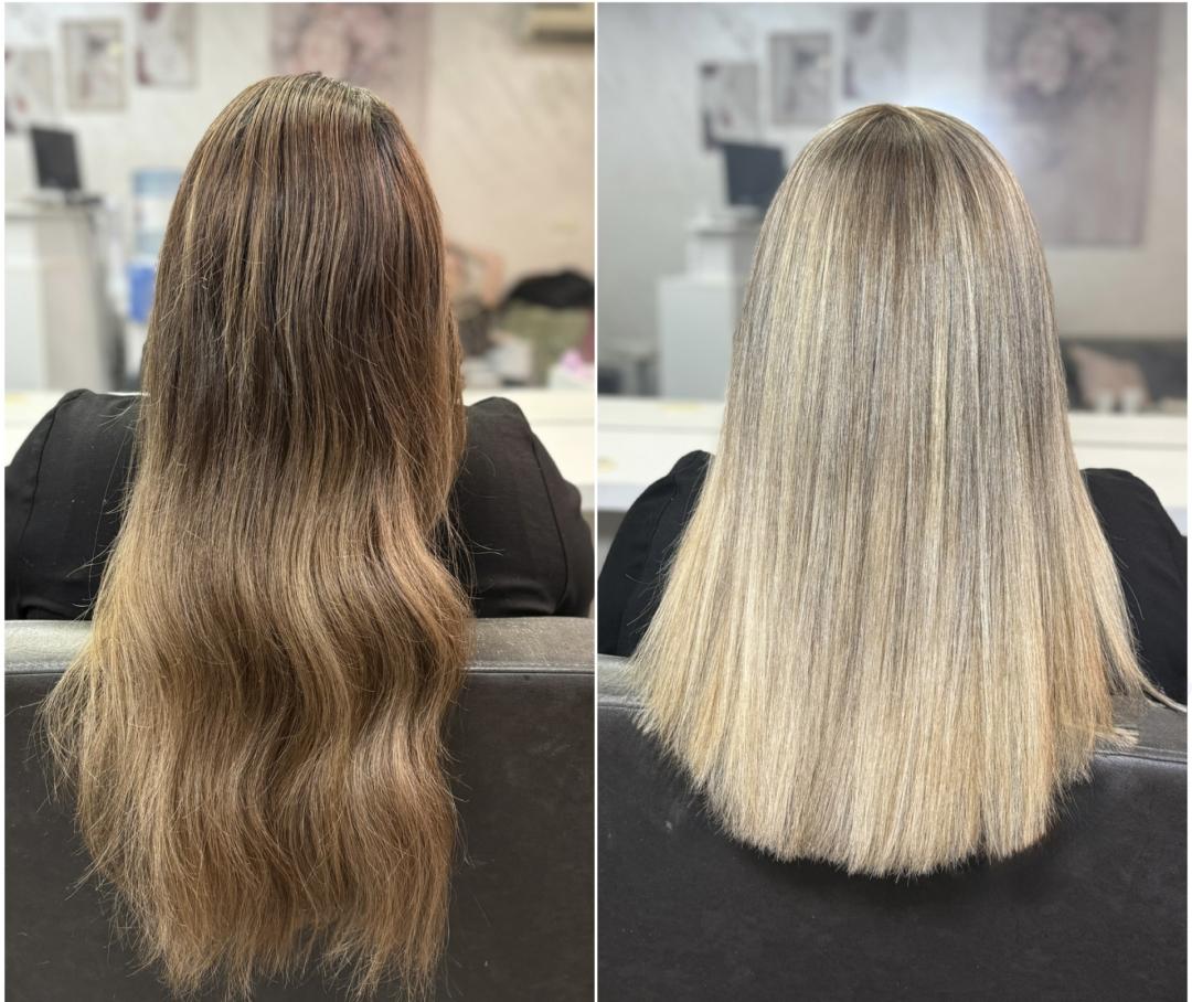 Exclusive Beauty Box #beograd Pramenovi Pramenovi na foliju + feniranje duge kose doplata