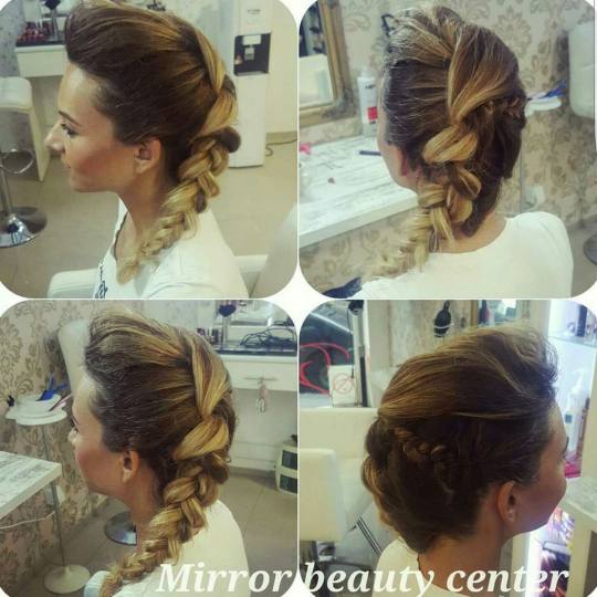 Mirror Beauty Centar #beograd Svečane i frizure za svadbu