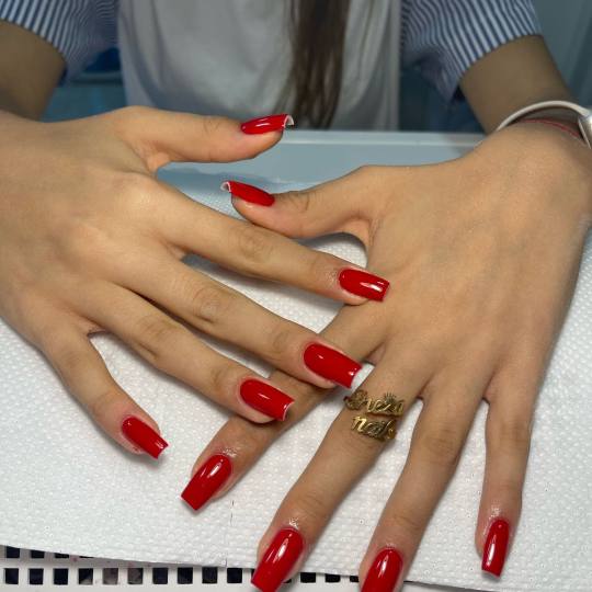 Sneža Nails #beograd Izlivanje noktiju Korekcija noktiju salonski rad - M dužina