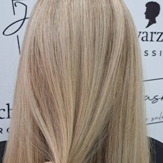 Jasna hair salon #beograd Ombre, sombre, balayage Balayage + preliv + feniranje - duga kosa