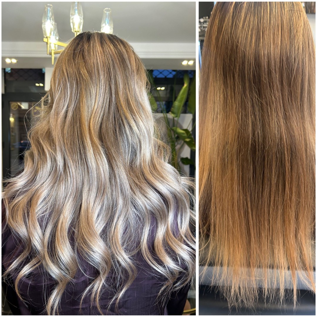 Esthetique Privé #beograd Ombre, sombre, balayage Balayage +preliv+ šišanje + feniranje