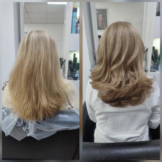 Fashion&Soul #nis Farbanje kose Farbanje cele dužine Alfaparf - duga kosa