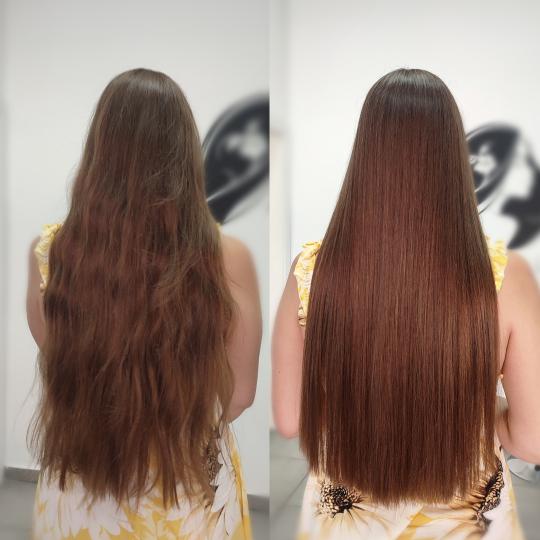 Infinity Hair #novisad Feniranje i stilizovanje Feniranje na ravno - ekstra duga kosa (preko lopatic