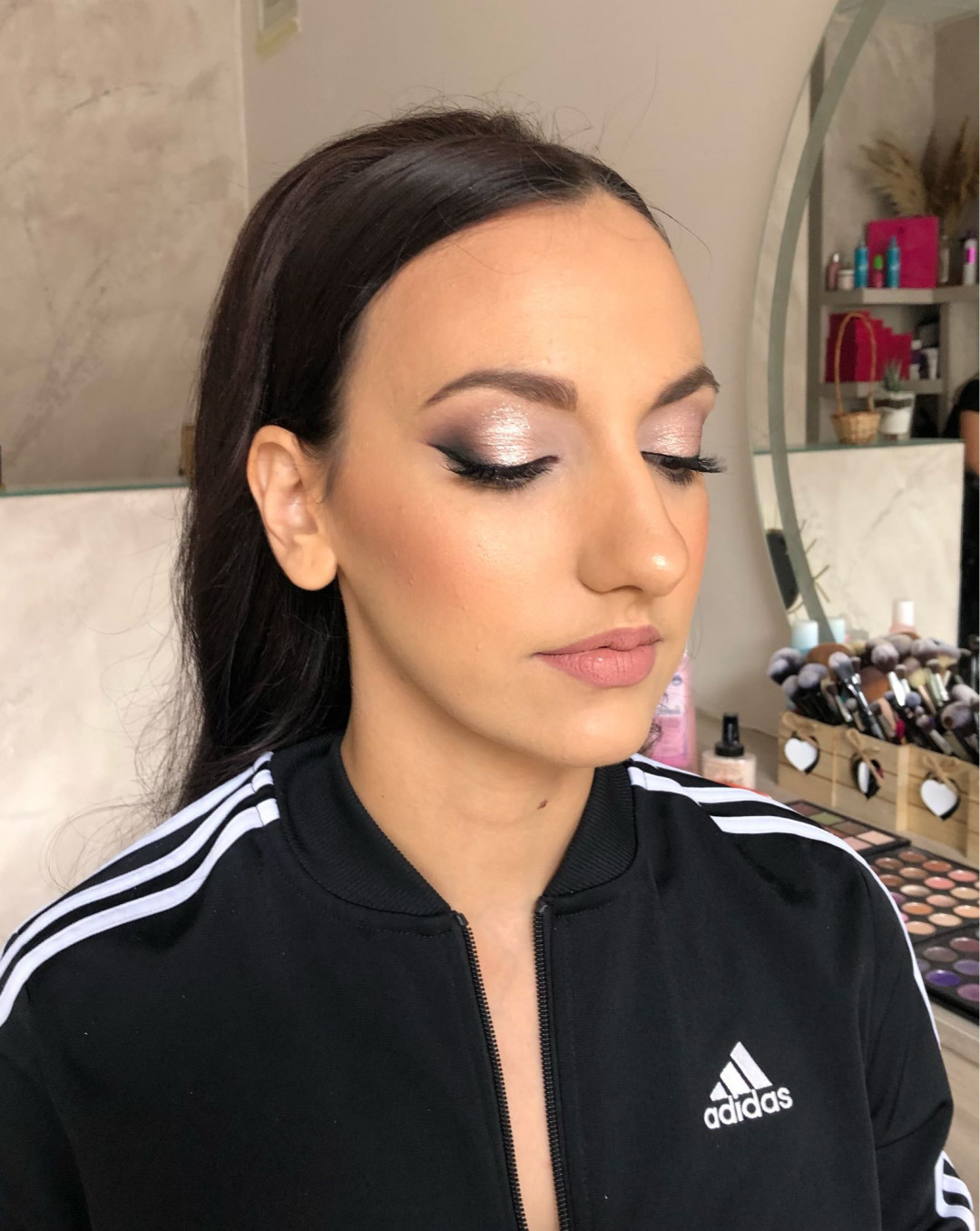 Makeup Olja Grbić #novisad Make-up / šminkanje Profesionalno šminkanje + veštačke trepavice - sa profesionalnim puderima
