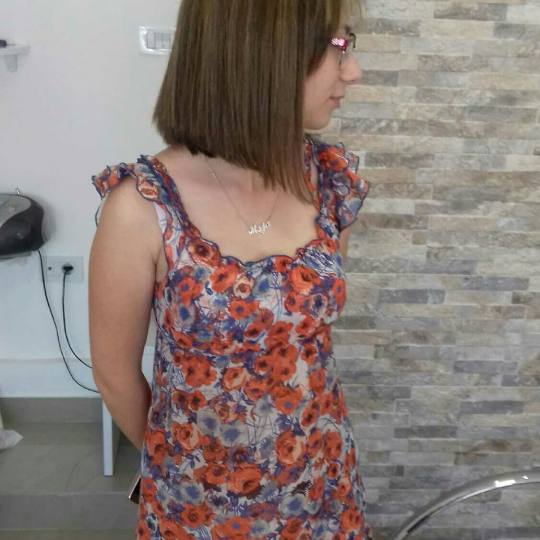 Studio lepote M #nis Žensko šišanje pramenovi i ravno šišanje Žensko šišanje + feniranje - k