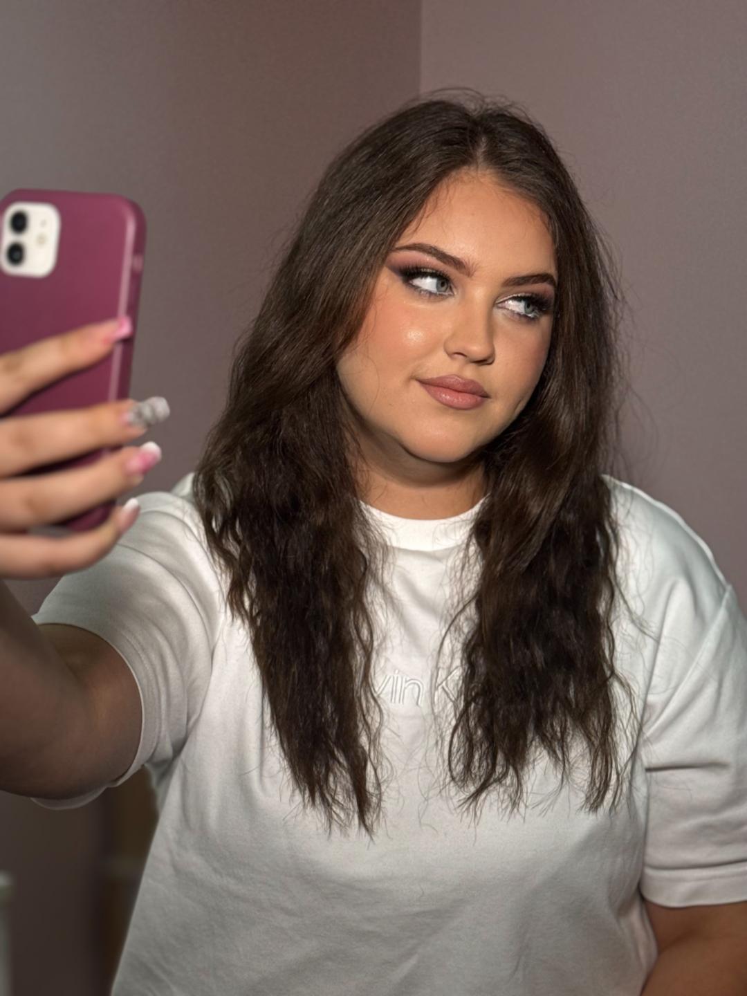 Mademoiselle Natalie studio #beograd Make-up / šminkanje Večernja šminka + veštačke trepavice