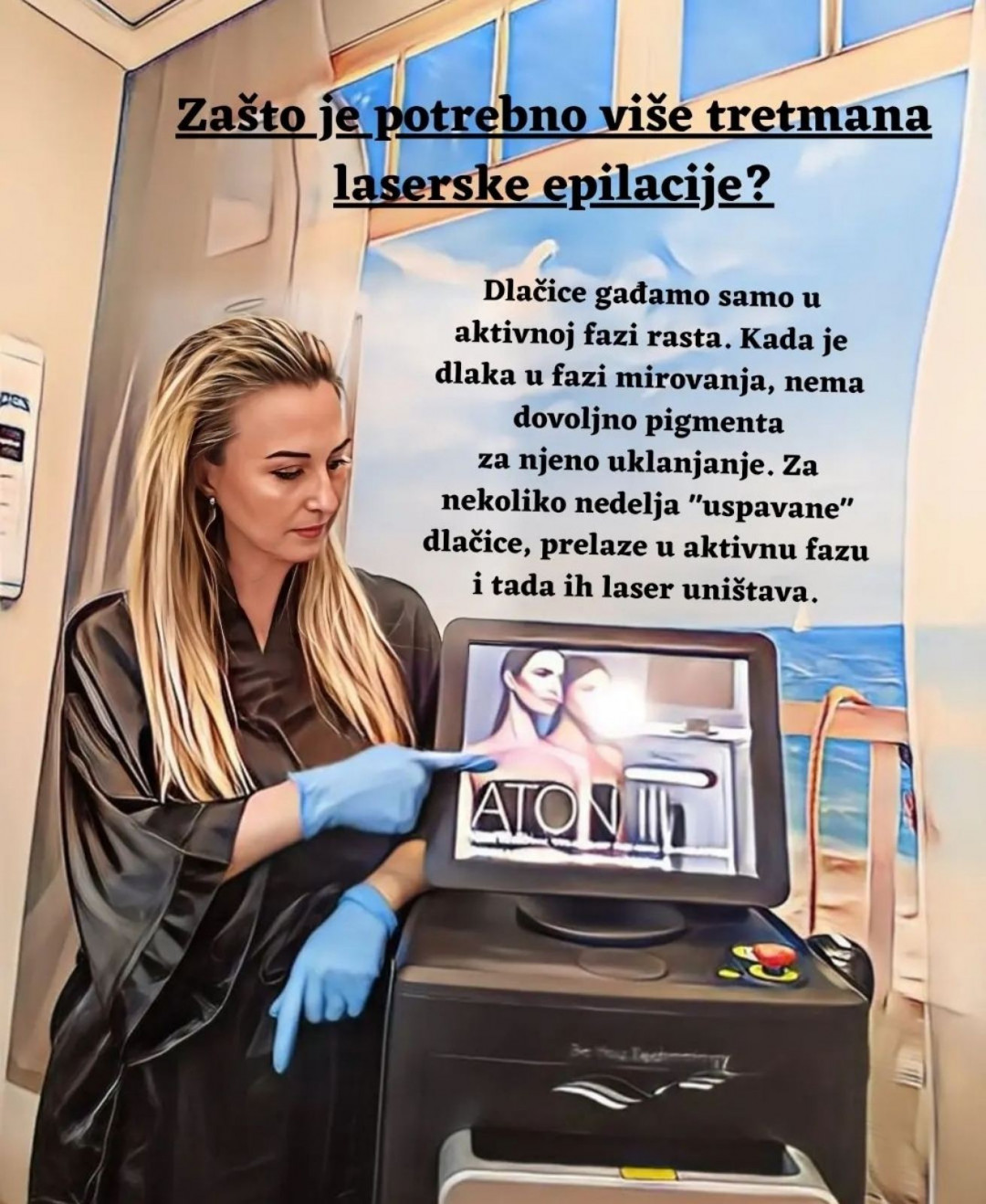 Kokilie Beauty Studio #novisad Laserska epilacija Laserska epilacija celog tela - za dame