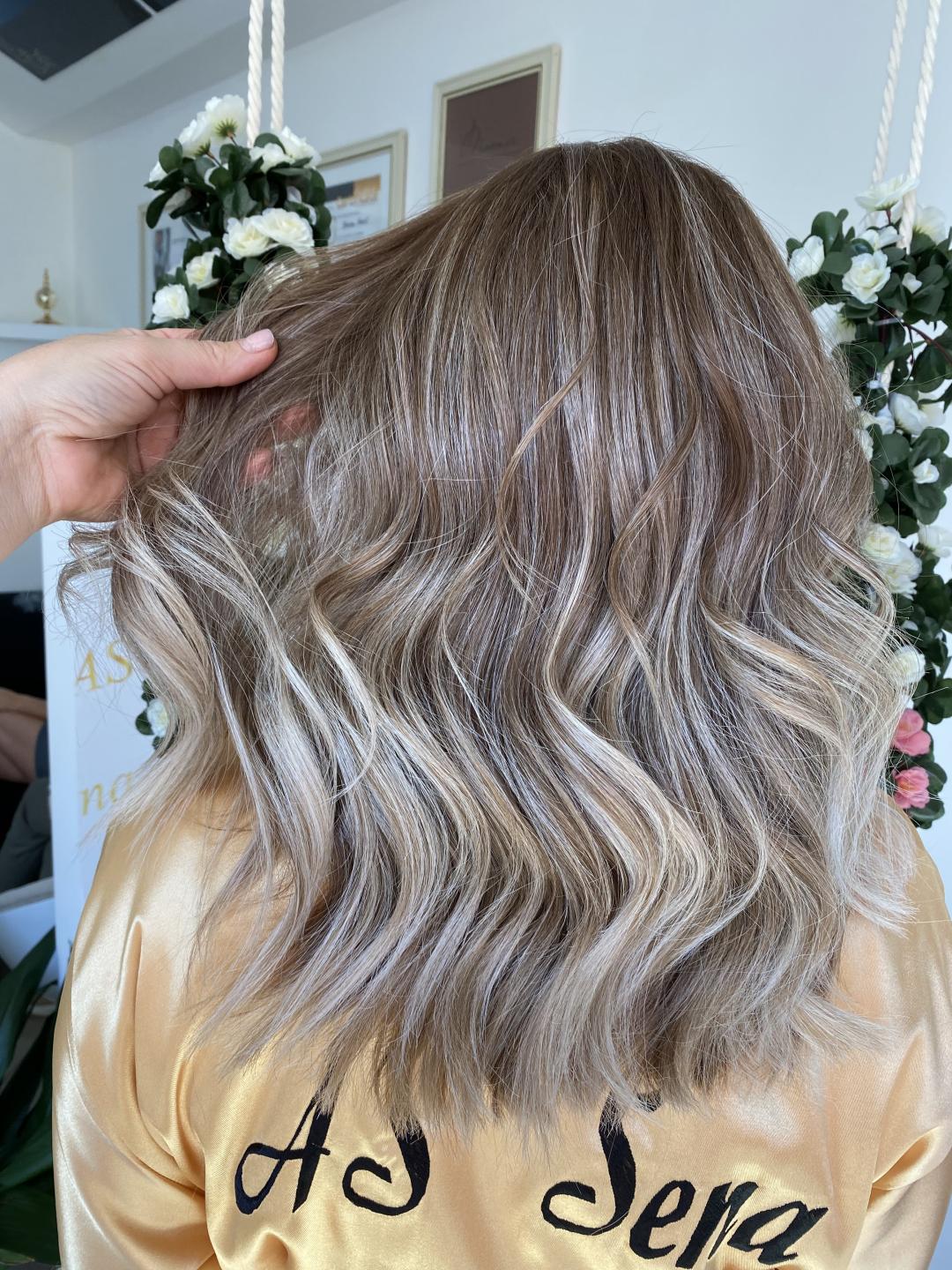 Sena AS #beograd Farbanje kose Kolor korekcija - kosa srednje dužine