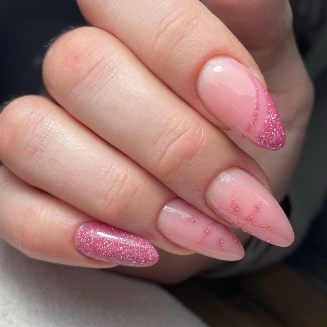 Beauty by Nevena Panić #beograd Ojačavanje noktiju Ojačavanje noktiju gelom - M dužina