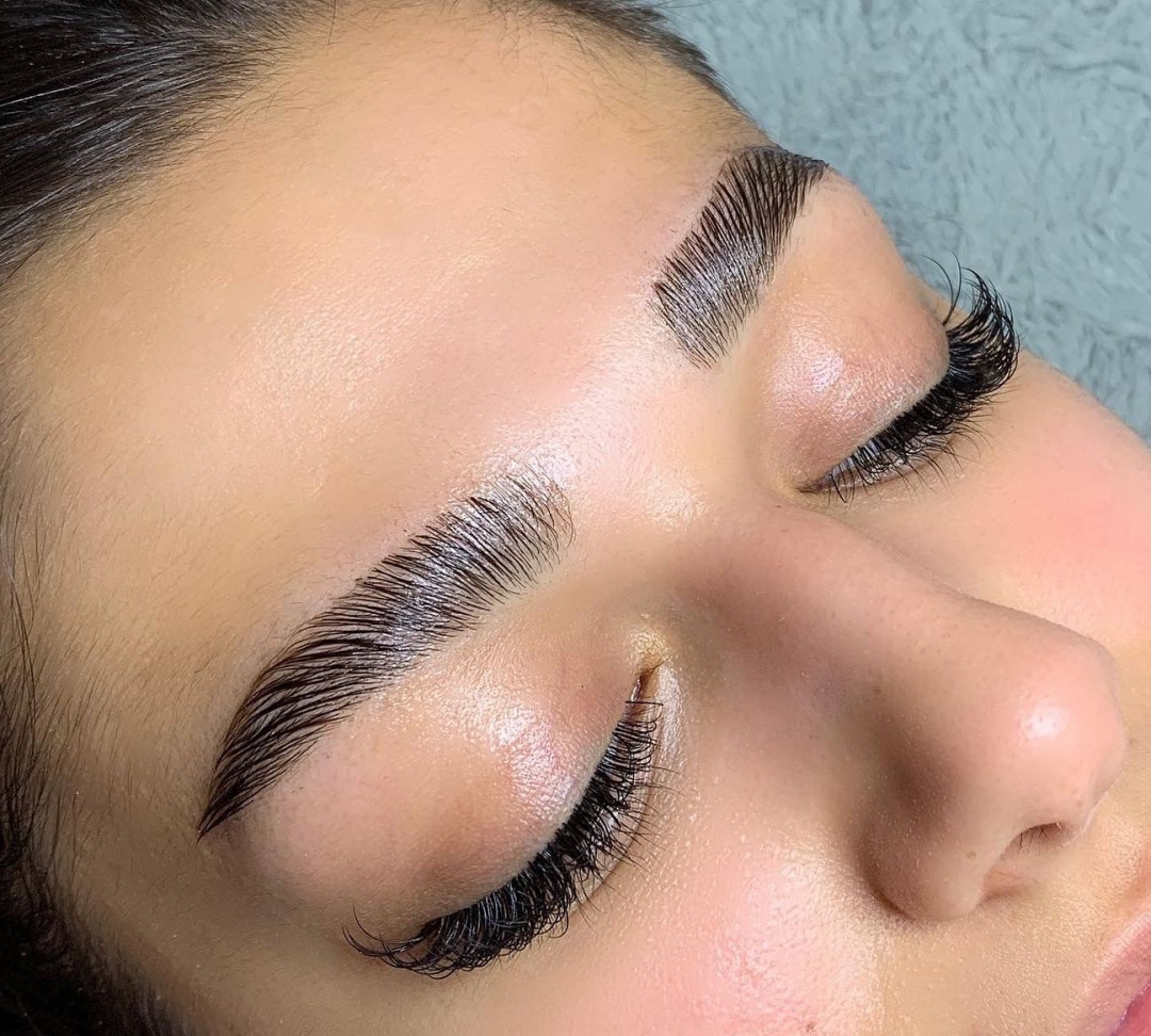 Monami beauty #beograd Obrve Brow lift + farbanje obrva
