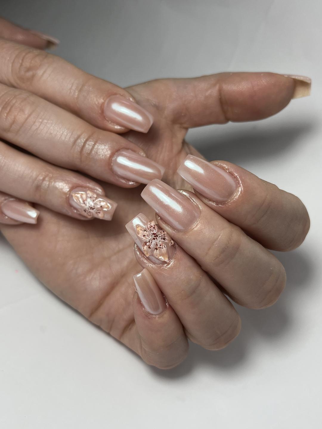 Izlivanje noktiju gelom - M dužina - Princess beauty salon, Niš Izlivanje noktiju Nokti Izlivanje noktiju, Niš, Palilula