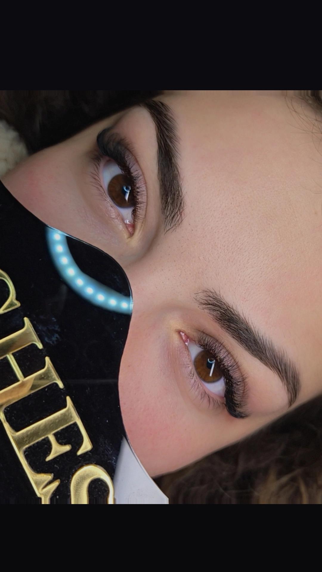 Industrija lepote 22 #beograd Nadogradnja trepavica Nadogradnja trepavica - kašmir trepavice 4D