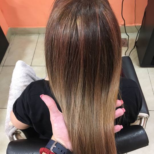 Hair Studio K1 #beograd Farbanje kose Posle Ombre i balayage - duga kosa