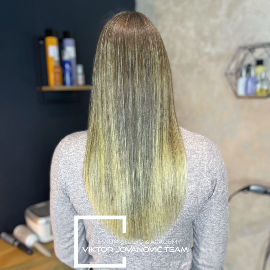 Pramenovi / balayage - duga kosa - Viktor Jovanović TEAM 2, Subotica Pramenovi Frizerski saloni Pramenovi, Subotica, Centar