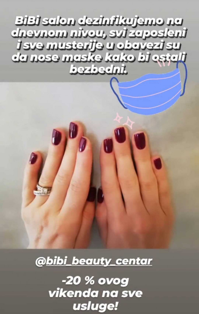 Bibi beauty centar #beograd Gel lak Gel lak - ruke