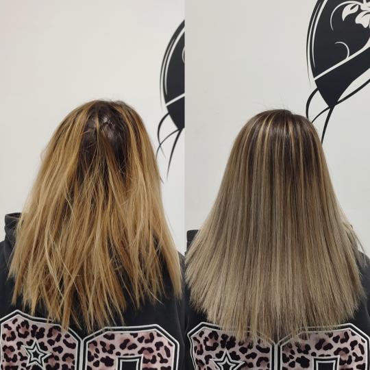 Infinity Hair #novisad Pramenovi Pramenovi Folija & Preliv - duga kosa (do lopatica)