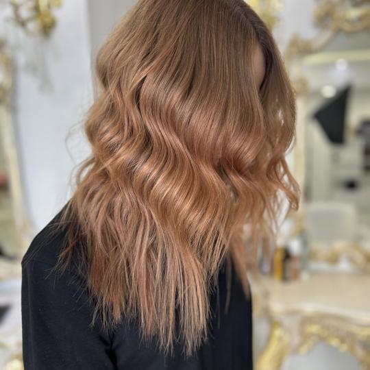 Urban beauty #beograd Pramenovi Pramenovi na foliju/Balayage /Ombre/ Sombre + preliv - duga kosa (ko