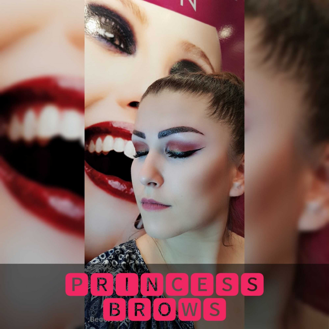 The Princess Academy #beograd Trajna šminka Puder obrve