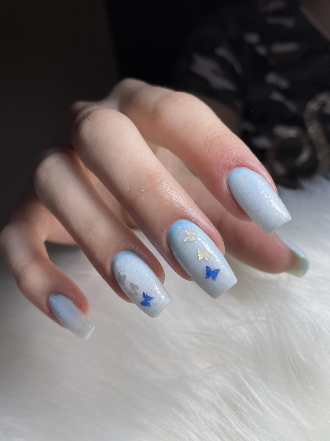 Elle beauty center #novisad Izlivanje noktiju Izlivanje noktiju - L dužina