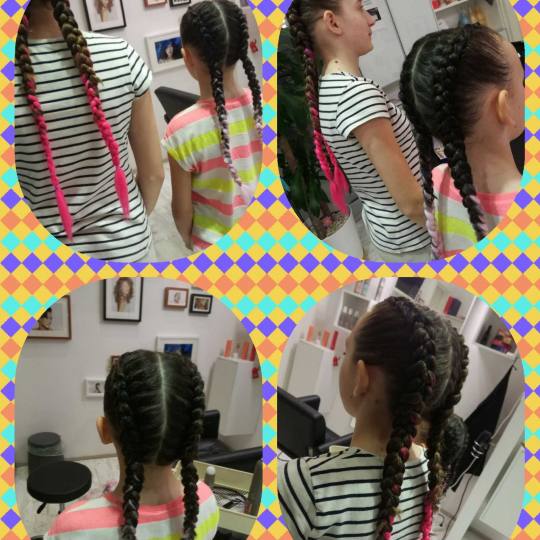 Attitude hair salon #beograd Pletenice, kike, punđe