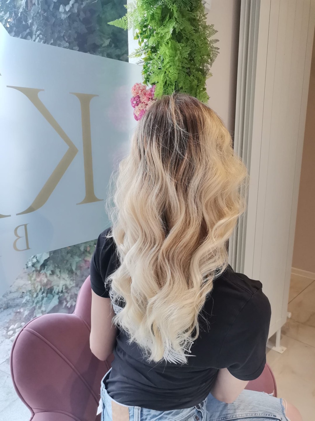 Kala Beauty lab #beograd Nega i ojačavanje kose Feniranje duge kose ravno/talasi